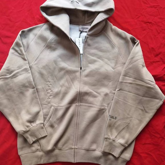 Fear of God Essentials Full Zip Up Hoodie - Picture 7 of 7